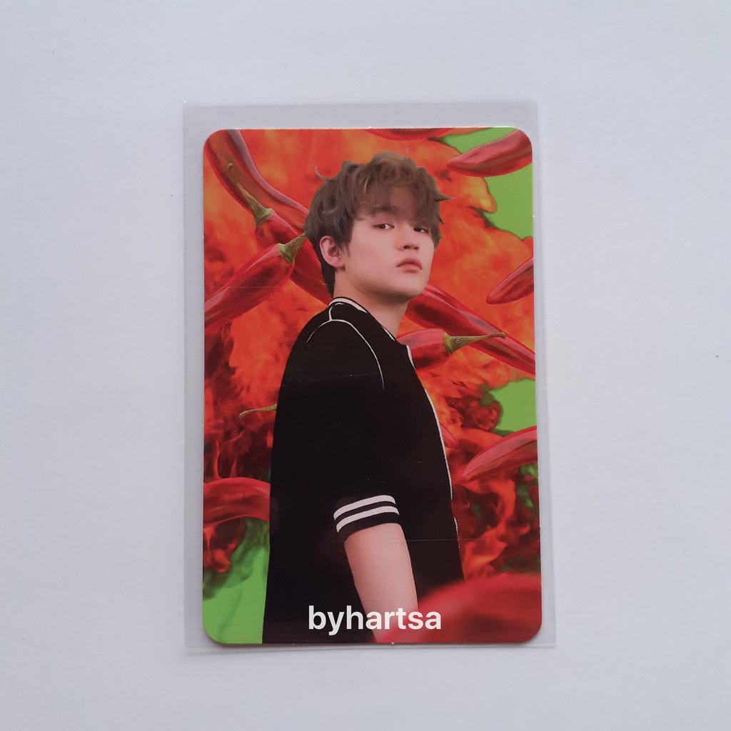 อัลบั้มรูปภาพ PC Chenle Jewel Case Hot Sauce NCT Dream Photocard