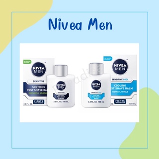 ภาพหน้าปกสินค้า(พร้อมส่ง) ล็อตใหม่มาก 🔥 Nivea Men Sensitive Post Shave Balm after shave ผลิตภัณฑ์บำรุงผิวหน้าหลังโกนหนวด ที่เกี่ยวข้อง