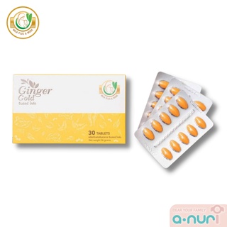 Ginger Gold 1 กล่อง มิลค์พลัส แอนด์ มอร์ วิตามินเพิ่มน้ำนม บำรุงน้ำนม ​มี DHA