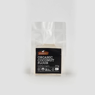ภาพหน้าปกสินค้าMeritO Organic Coconut Flour 200 g. (เมอริโต้ แป้งมะพร้าวออร์แกนิค 200 กรัม) ที่เกี่ยวข้อง