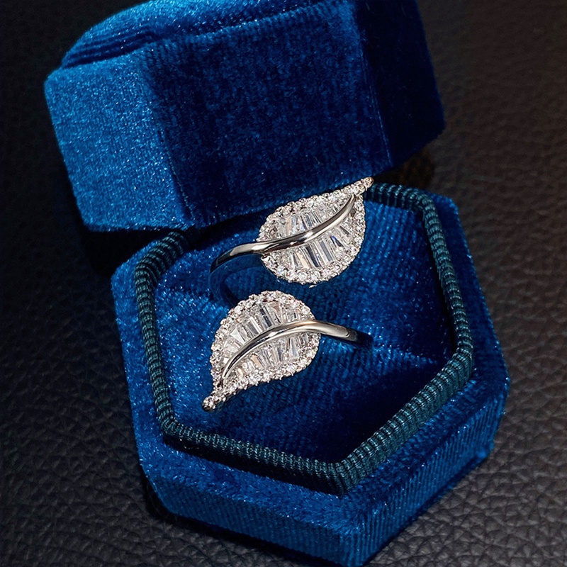 fancyqube-แหวนแต่งงาน-ประดับเพทายคริสตัล-รูปใบไม้-สีเงิน-ปรับได้-หรูหรา-เครื่องประดับแฟชั่น-สําหรับผู้หญิง