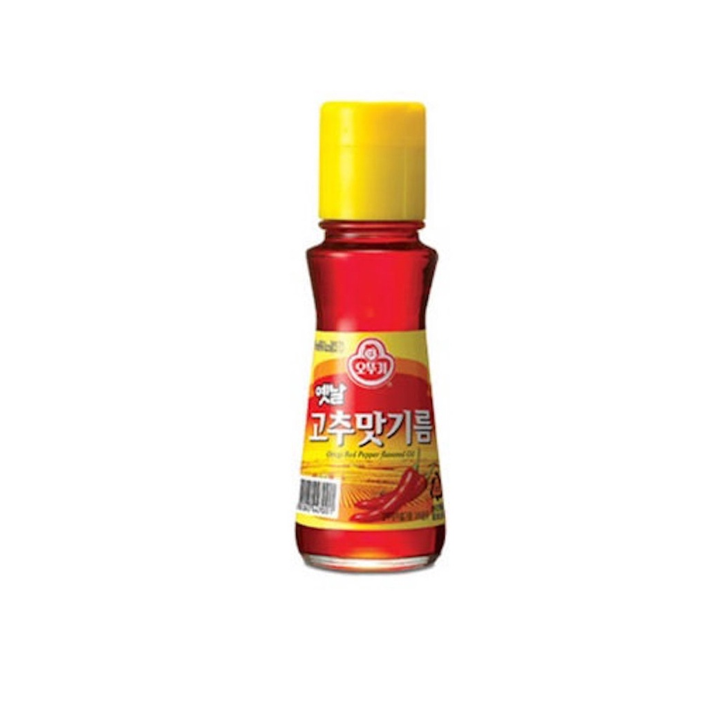 น้ำมันพริก-ottogi-red-pepper-oil-80ml-chilli-oil-ใช้ทำอาหารจีน-อาหารเสฉวน-อาหารเกาหลี