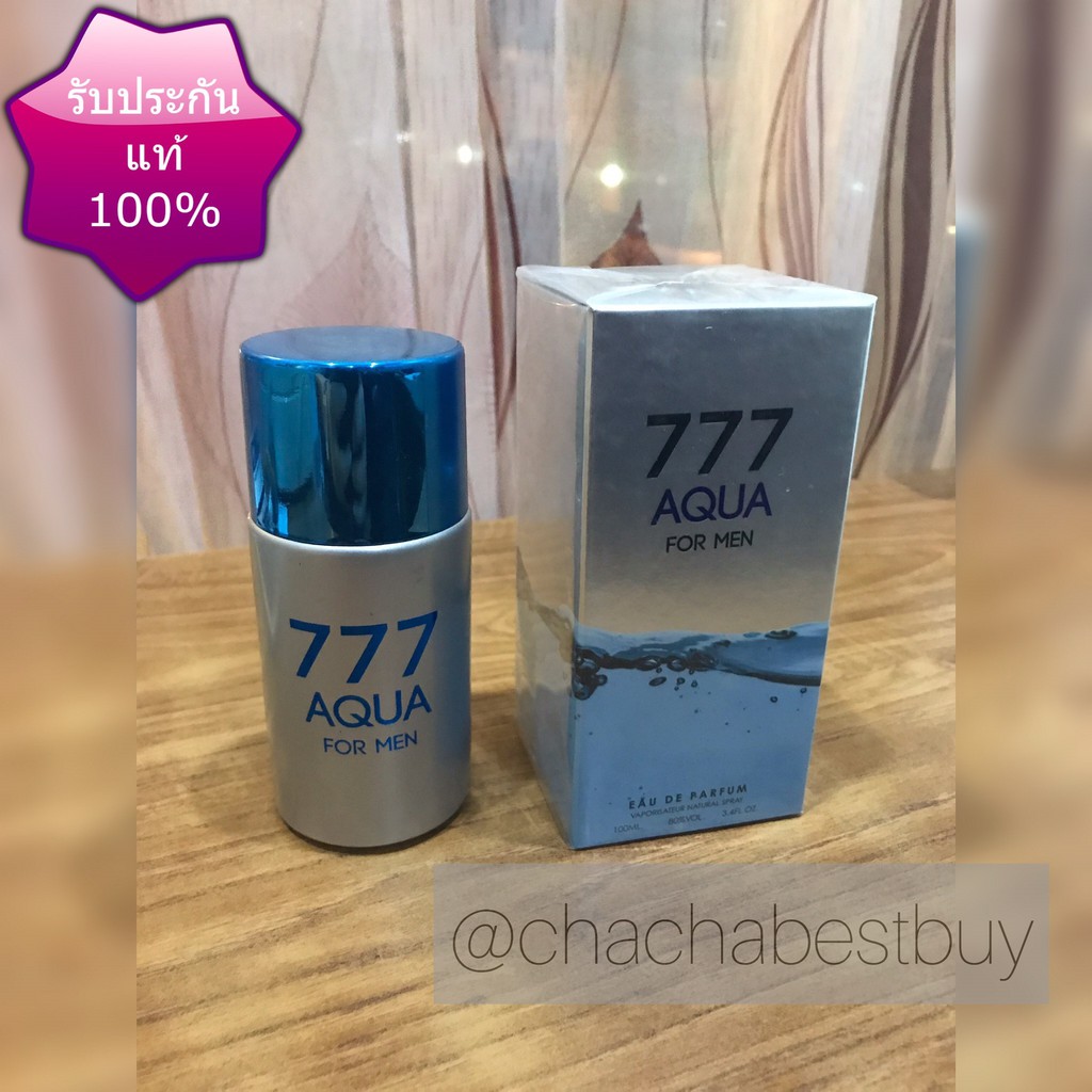 777-aqua-for-men-100ml-น้ำหอมแท้-นำเข้า-น้ำหอมสำหรับผู้ชาย