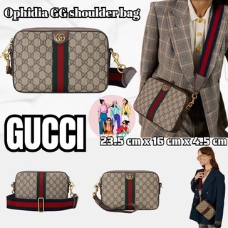 กุชชี่  GUCCI  Ophidia Series GG กระเป๋าสะพาย/กระเป๋าสุภาพสตรี/กระเป๋าสะพายข้าง