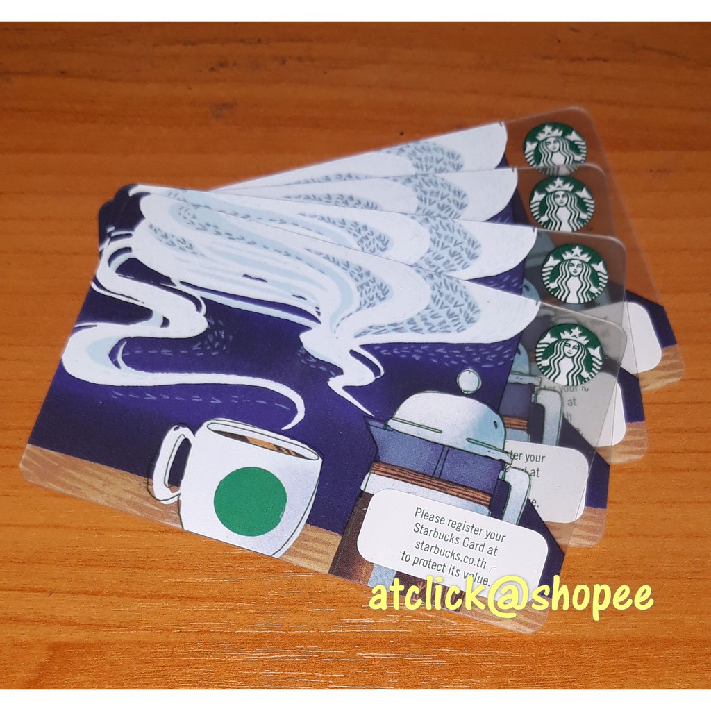 ภาพหน้าปกสินค้าStarbucks Card มูลค่า 100 บาท และ 200 บาท จากร้าน atclick บน Shopee