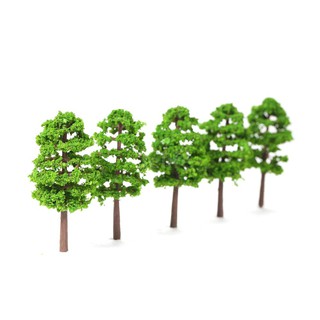 3elife☆20 Pcs 70mm Scale Architectural  Model Trees Railroad Layout Garden Landscape Scenery Miniatures Tree Building Kits Toy for Kids Style 2