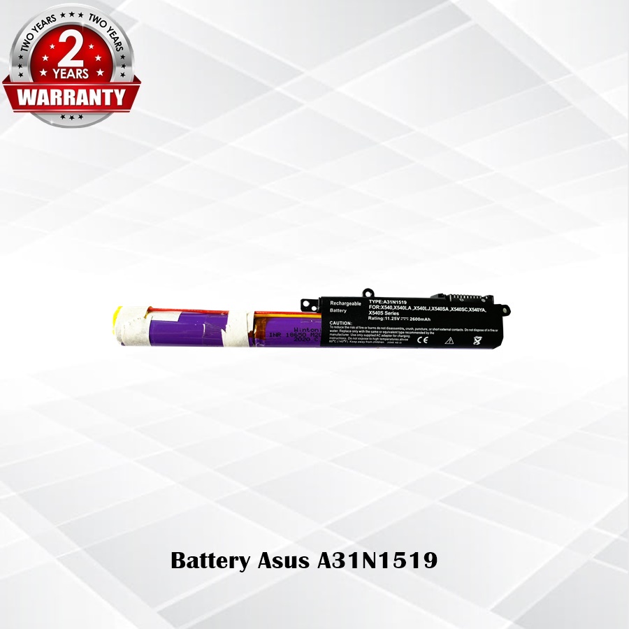 Battery Asus A31N1519 / แบตเตอรี่โน๊ตบุ๊ค รุ่น K540L R540L R540S X540L ...