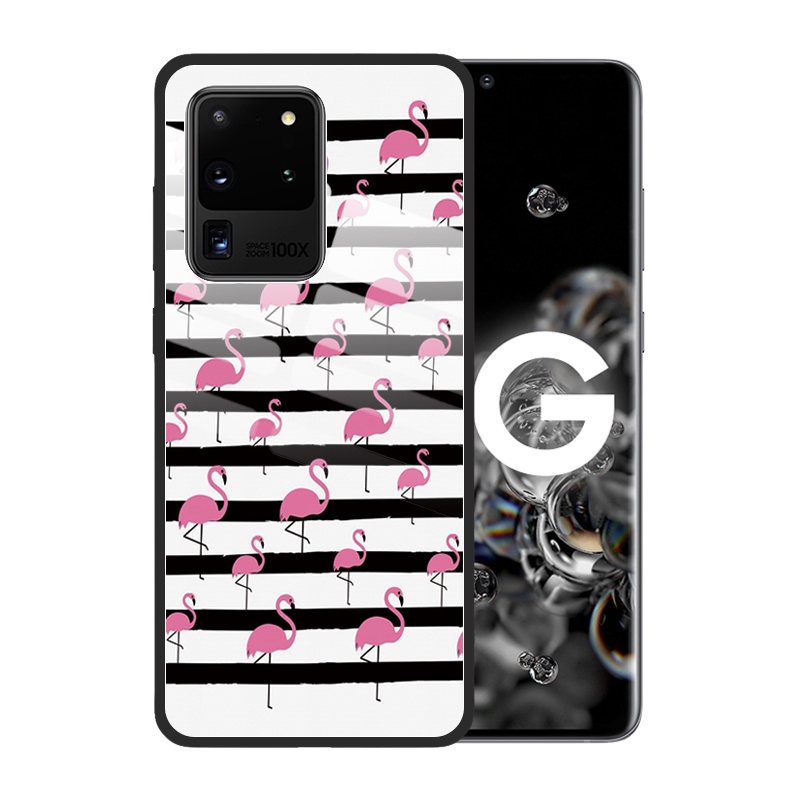 samsung-galaxy-s20-ultra-s10-plus-s9-note-20-ultra-9-10-plus-flamingo-2-tempered-glass-cover-anti-scratch-phone-case