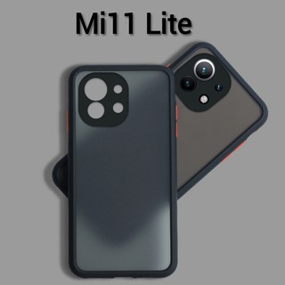 Mi11(พร้อมส่งในไทย)เคสขอบนิ่มหลังแข็งขุ่นคลุมกล้องXiaomi Mi11 5G/Mi 11Lite 5G NE/Mi11Lite 4G/5G