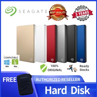 ภาพหน้าปกสินค้าSeagate External Hard Disk 4TB 500GB 1TB 2TB  Backup Plus Slim USB 3.0 HDD 2.5\" Portable Extern ซึ่งคุณอาจชอบราคาและรีวิวของสินค้านี้