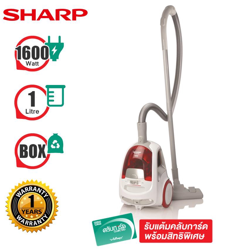 sharp-เครื่องดูดฝุ่น-1600w-รุ่น-ec-ns16-r