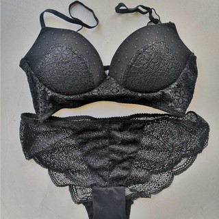 ภาพหน้าปกสินค้าชุดชั้นใน Bra+กางเกงชั้นในเซ็กซี่*พร้อมส่งที่ไทย* lace bra set ซึ่งคุณอาจชอบสินค้านี้