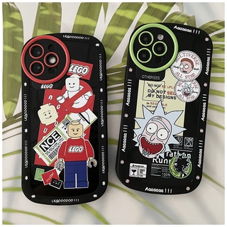 FOR SAMSUNG A54 A34 A24 A14 A10 A20 A30 A30S A50 A50S A01 CORE A7 2018 J7 J2 PRIME LEGO oval soft case