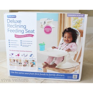 เก้าอี้หัดนั่ง Deluxe Reclining Feeding Seat พร้อมถาด by The First Years