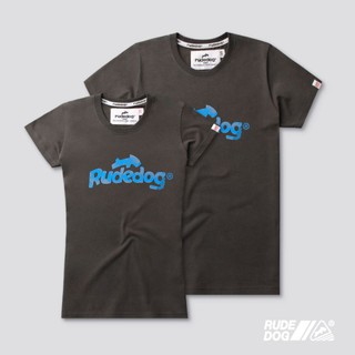 Rudedog เสื้อยืด รุ่น Logo21 สีเทาดิน (ราคาต่อตัว)
