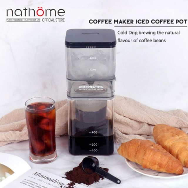 เครื่องชงกาแฟระบบน้ำหยด-รุ่น-nbd01-แบบหยดน้ำแข็งอัตโนมัติ-ฟรีกระดาษกรองกาแฟ