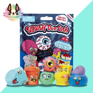 🌈 พร้อมส่ง 🌈 สกุชชี่เซอร์ไพรส์ของ Squish Dee Lish 👽 ซีรีย์ Wacky 1 👍