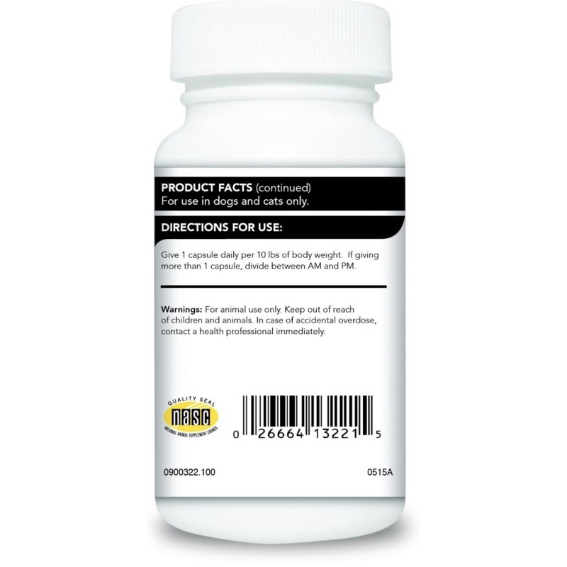 vetriscience-laboratories-coenzyme-q10-10mg-100-แคปซูล-สำหรับสุนัขและแมว-นำเข้าจากอเมริกา