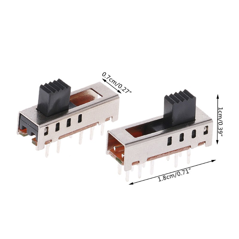 ภาพสินค้า10Pcs SS24E01-G5 Slide Switches Vertical 0.5A 10 Pin 4 Position Toggle Switch จากร้าน btsgo.th บน Shopee ภาพที่ 6