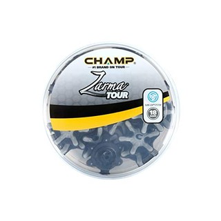 สินค้า Spike Champ Zarma Tour Fast-Twist 3.0 Golf Spikes - Black/Silver