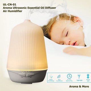 Aroma&More เครื่องพ่นไอน้ำอโรมา Aroma Diffuser Ultrasonic (100 ML) กระจายกลิ่นหอมทั่วห้อง