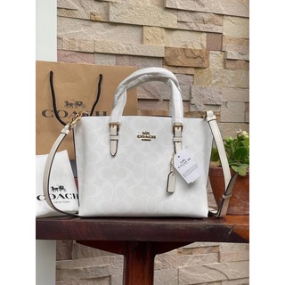 COACH - Mollie Tote 25 In Signature **ไม่มีป้ายกระดาษสีขาวห้อย**