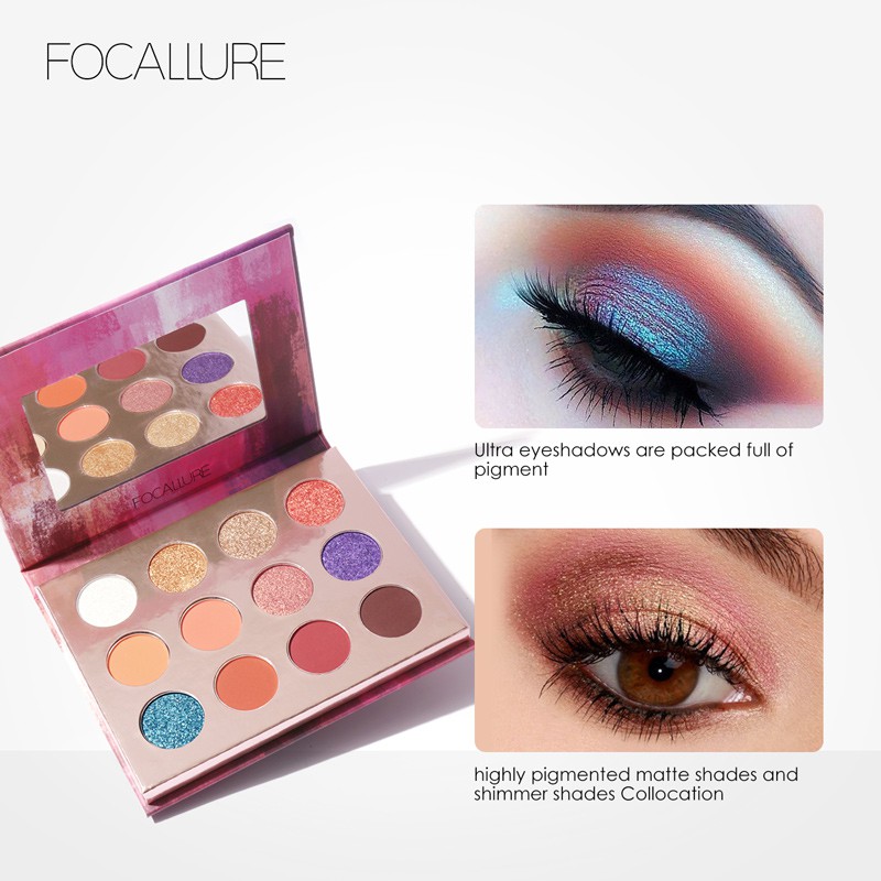 focallure-อายแชโดว์-12-สี-matte-ชิมเมอร์