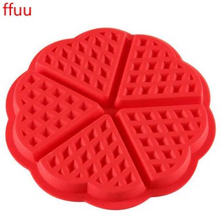 Heat Resistant Silicone Waffle Chocolates Mould DIY Cake Biscuits Baking Mould Kitchen Accessory