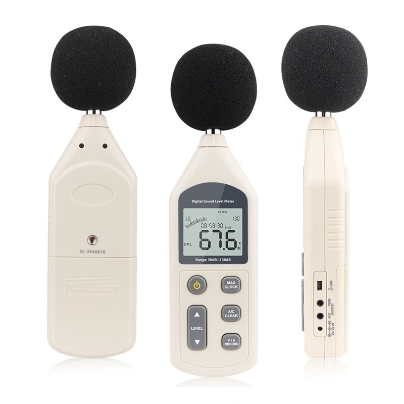 เครื่องวัดระดับเสียงดิจิทัล-gm1356-ความแม่นยําสูง-30-130dba-เกรดอุตสาหกรรม