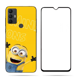 Despicable Me 3 (MINIONS) TCL 30 SE เคส TCL 306 / TCL 305 6102A ฟิล์มกระจกนิรภัย เคสป้องกัน