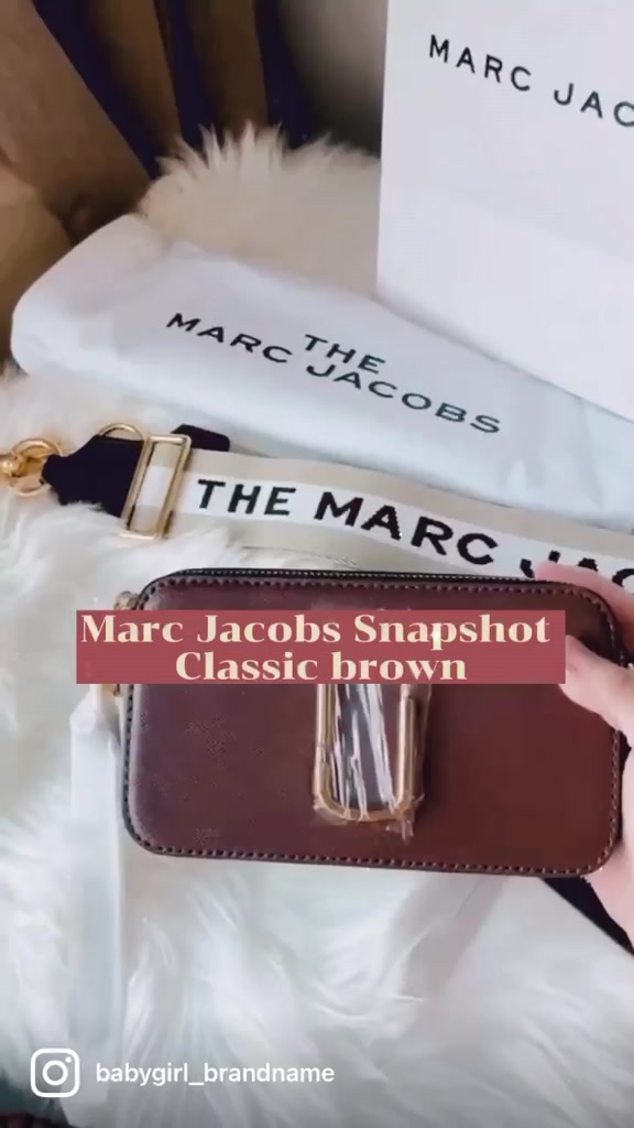 marc-jacobs-snapshot-classic-brown-multi-สีน้ำตาลเรียบหรู-ดูแพงมีระดับมากค่ะ