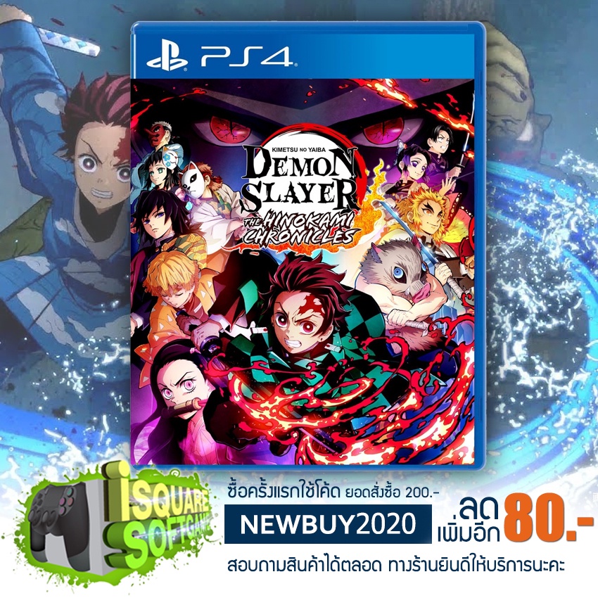 PS4 GAME Demon Slayer Kimetsu no Yaiba The Hinokami Chronicles | Shopee ...