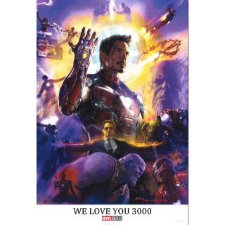 Poster Marvel Avenger love your 3000