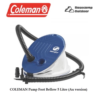 COLEMAN Pump Foot Bellow 5 Litre (Au version) ปั๊มลมแบบใช้เท้าเหยียบ ใช้งานได้ง่าย