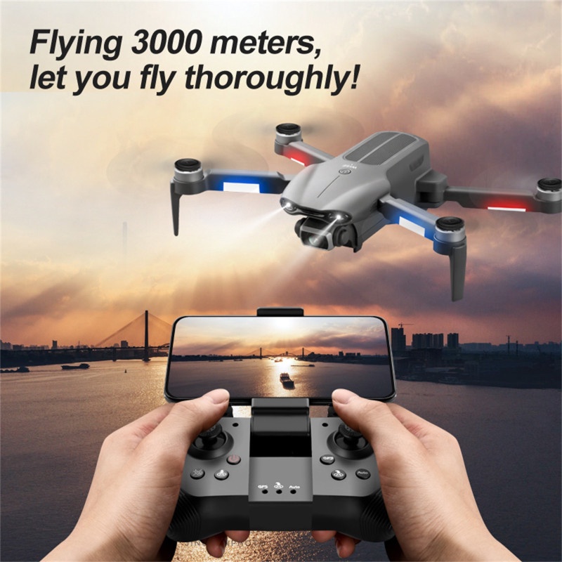 ภาพหน้าปกสินค้า2022 NEW drone F9 5G WIFI FPV GPS 6K Camera HD Dual ตำแหน่งกล้องไร้แปรงอาร์ซี Drone Gimbal Brushless Quadcopter จากร้าน auto_parts_1 บน Shopee