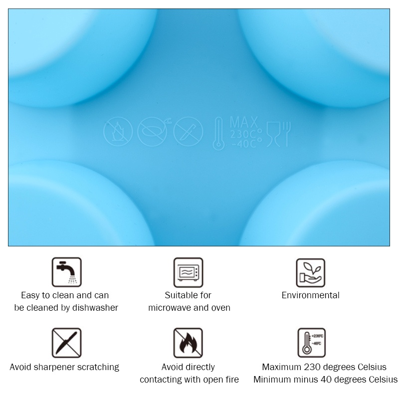 แม่พิมพ์ซิลิโคน-ทรงกลม-ขนาดเล็ก-สําหรับทําพุดดิ้ง-เค้ก-เบเกอรี่-เยลลี่-สบู่-มัฟฟิน-มูส-เค้ก-ขนมปัง-บิสกิต