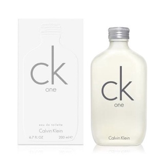 น้ำหอม Ck one 200ml กล่องขาย ของแท้ 100% CALVIN KLEIN CK one 200ml