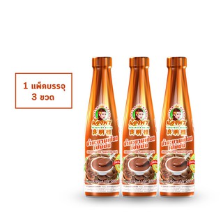 Concentrated Tamarind Sauce น้ำมะขามเปียกเข้มข้น ตราน้องพร 300 กรัม x 3 ขวด