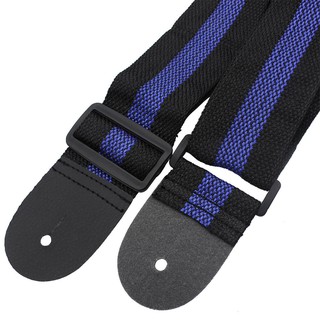 Solid Woven Nylon Instrument Strap สำหรับกีต้าร์ เบส