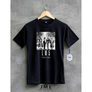 เสื้อยืด พิมพ์ลายโลโก้ Little Mix Lm5 World Tour ขนาดใหญ่ สไตล์ฮิปฮอปS-5XL