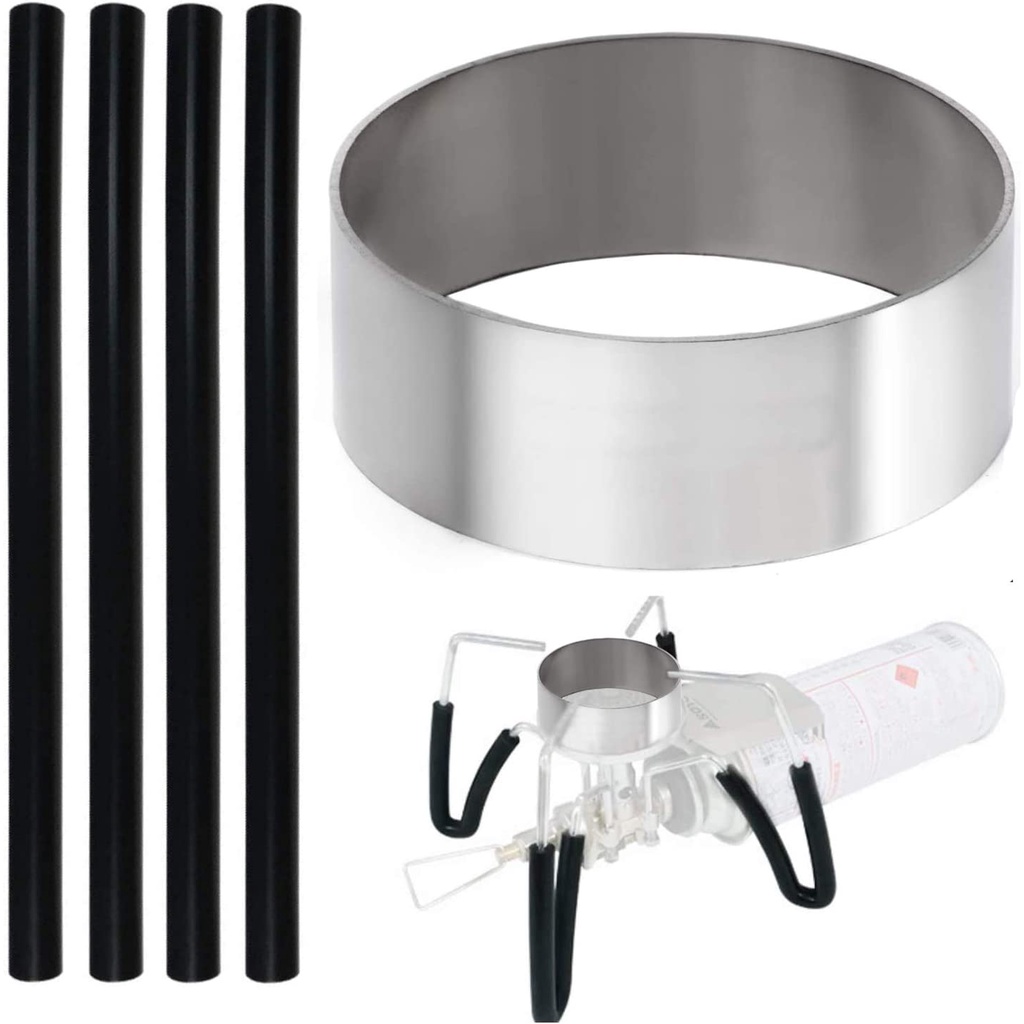 soto-regulator-stove-st-310-windscreen-ring-sleeves-black-กันลม-ขายาง-พร้อมส่ง