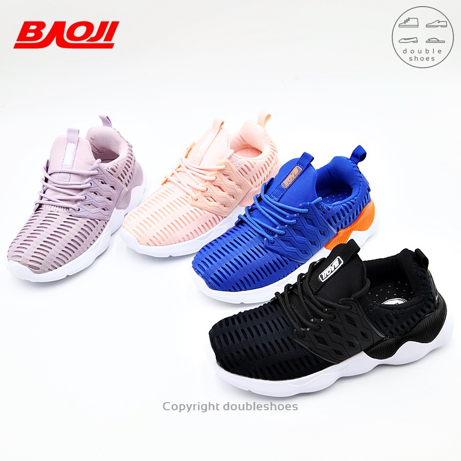 baoji-ของแท้-100-รองเท้าผ้าใบเด็ก-รองเท้าวิ่ง-รุ่น-gh846-ดำ-น้ำเงิน-ม่วง-ชมพู-ไซส์-31-36