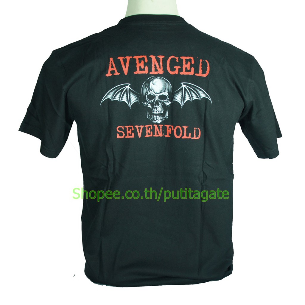 เสื้อยืดผ้าฝ้ายพรีเมี่ยมเสื้อวง-avenged-sevenfold-เสื้อไซส์ยุโรป-อะเว็นจด์เซเวนโฟลด์-a7x-pta1160-เสื้อยืดวงดนตรีร็อค