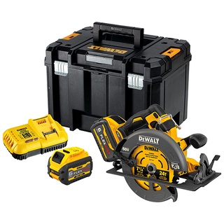 DEWALT เลื่อยวงเดือนไร้สาย ไร้แปรงถ่าน 7-1/4″ (184มม.) 60V รุ่น DCS578T2-B1