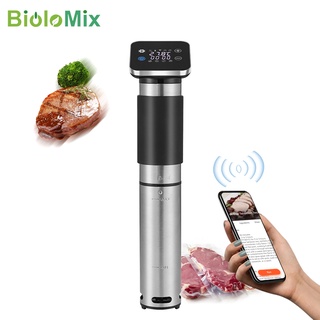 Biolomix 5th Generation Smart WiFi Sous Vide หม้อหุงข้าวแบบช้า IPX7 กันน้ํา