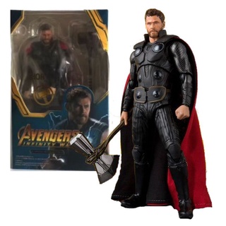 ฟิกเกอร์ The Avengers endgame Hero Thor Infinity War 15 ซม. PVC Action Figure