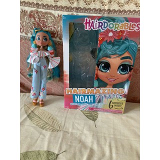 **มือสองของครบแทบไม่เล่น** hairdorables doll noah ตุ๊กตา​