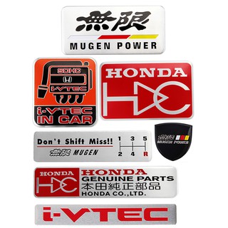 Hdc Mugen Power I - Vtec อะไหล่สติ๊กเกอร์สําหรับของตกแต่งห้องรถบังคับ Honda H - Rv Nsx Pilot Odysey