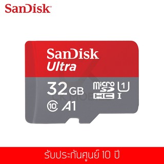 เมมโมรี่การ์ด Sandisk Ultra MicroSDHC A1 32GB 98MB/S UHS-1 Class 10 (SDSQUAR-032G-GN6MA)