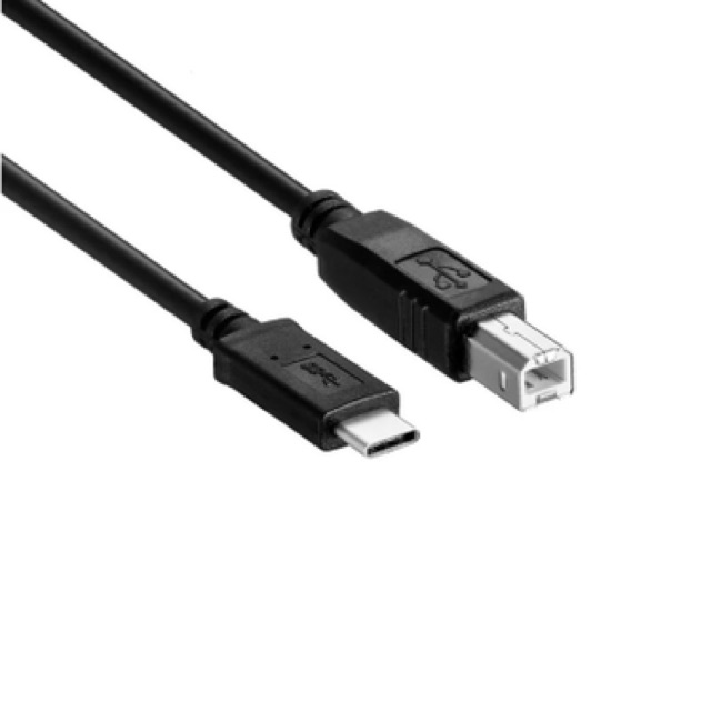 ภาพสินค้าUSB-C USB 3.1 ประเภท C ตัวเชื่อมต่อชาย USB 2.0 B ประเภทข้อมูลสำหรับโทรศัพท์มือถือและเครื่องพิมพ์ & Hard Disk 1m จากร้าน khunsua บน Shopee ภาพที่ 3
